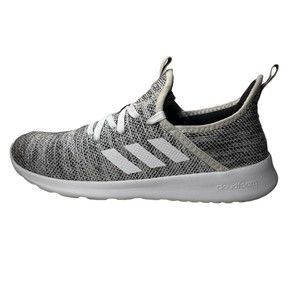 ADDIDAS Shoes Running CloudFoam Women's Size 7.5 HWI 28Y001 White Gray.